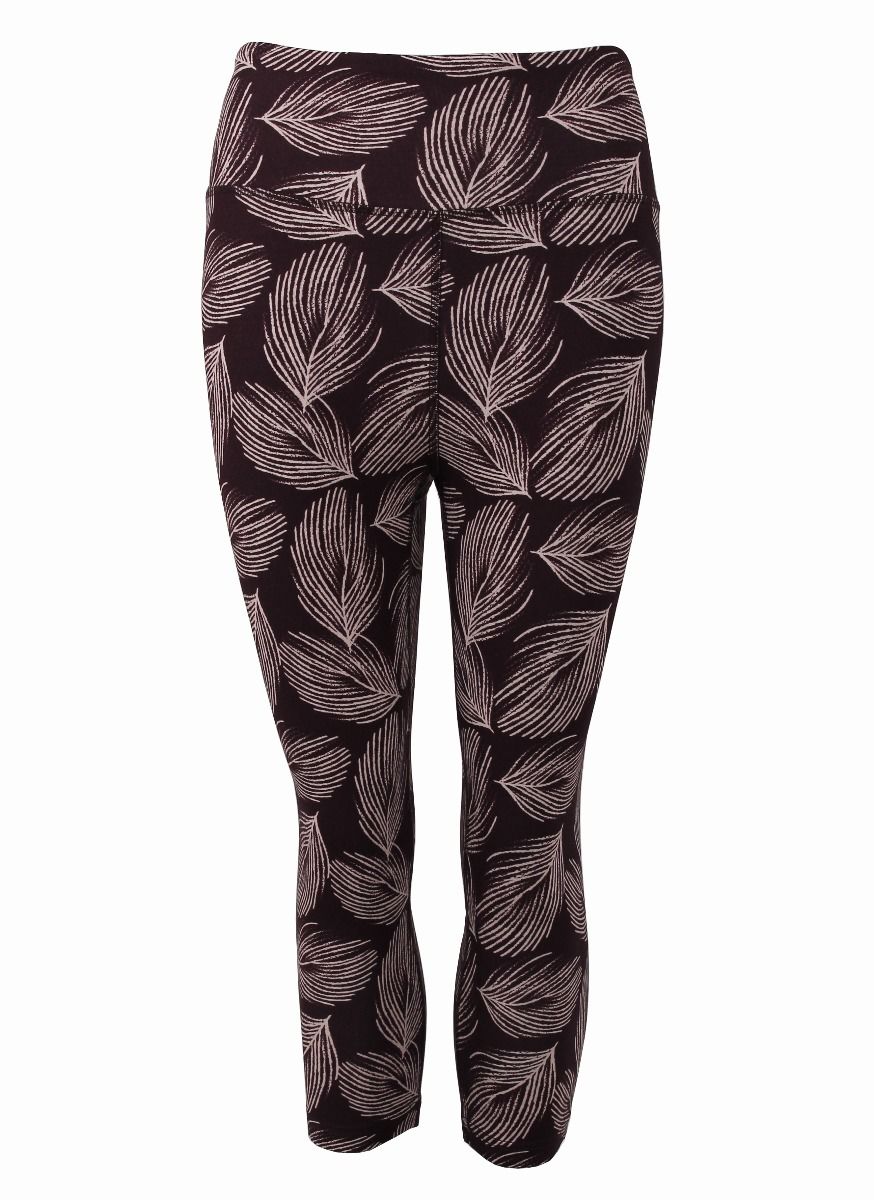 ESS - Bamboo 3/4 leggings Dark Bdx PALMA