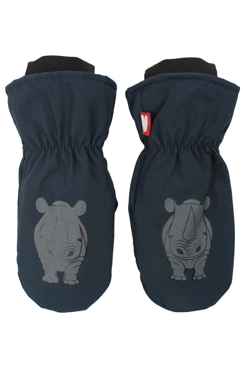 Dyrpaw Mittens Dk Navy NAESEHORN