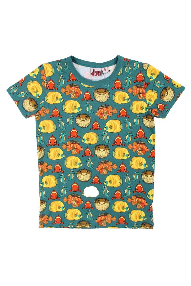 T-Shirt med Fisk til børn