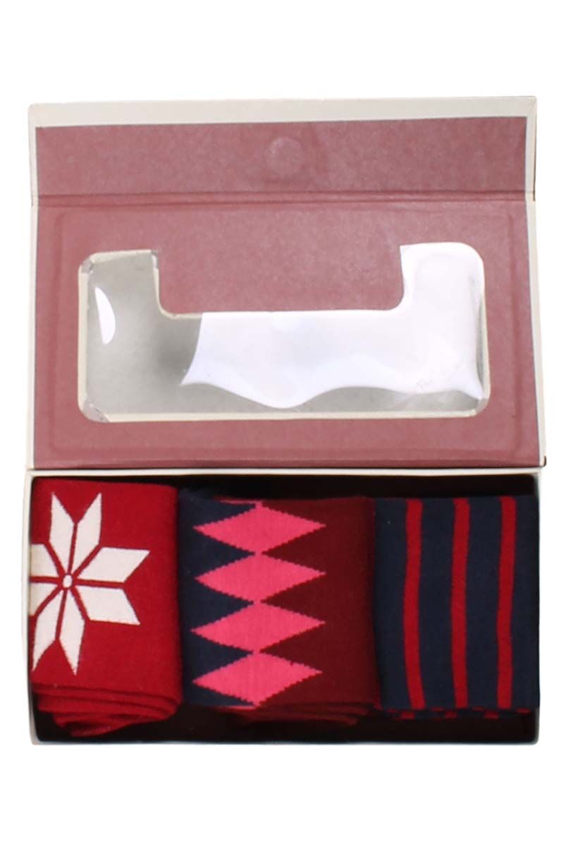 Danewalk with me Socks - Box Red - Hygge & Love