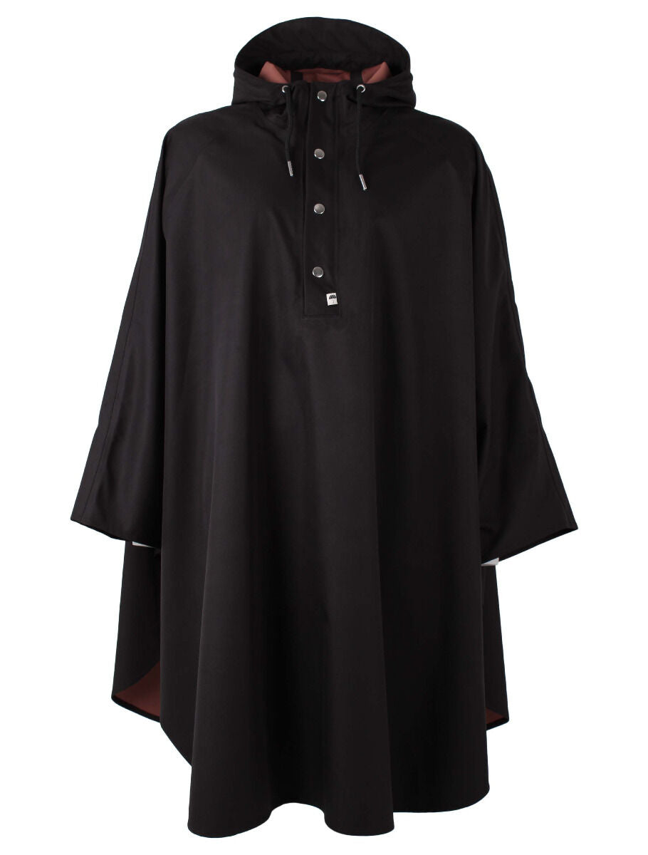 Regn poncho i sort. Regnslag fra Danefæ