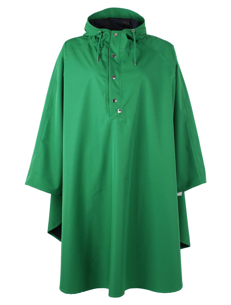 Regn poncho i grøn. Regnslag fra Danefæ