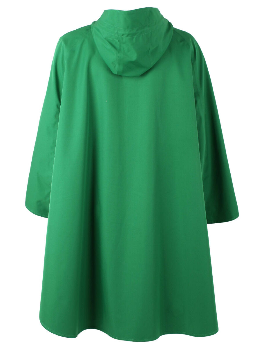 Regn poncho i grøn. Regnslag fra Danefæ