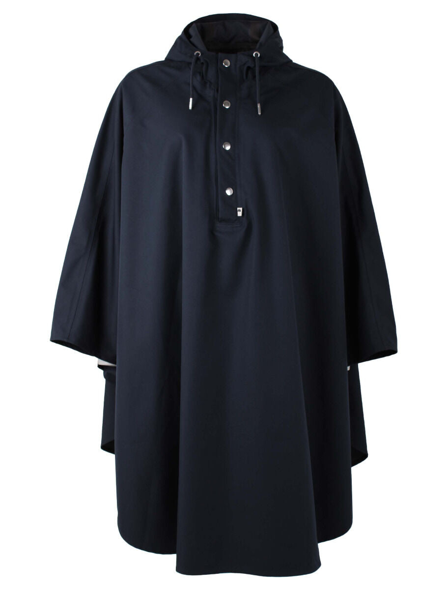 Regn poncho i blå. Regnslag fra Danefæ