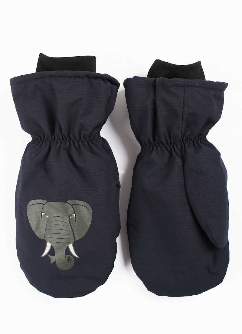 Dyrpaw Mittens Dk Navy ELEFANT