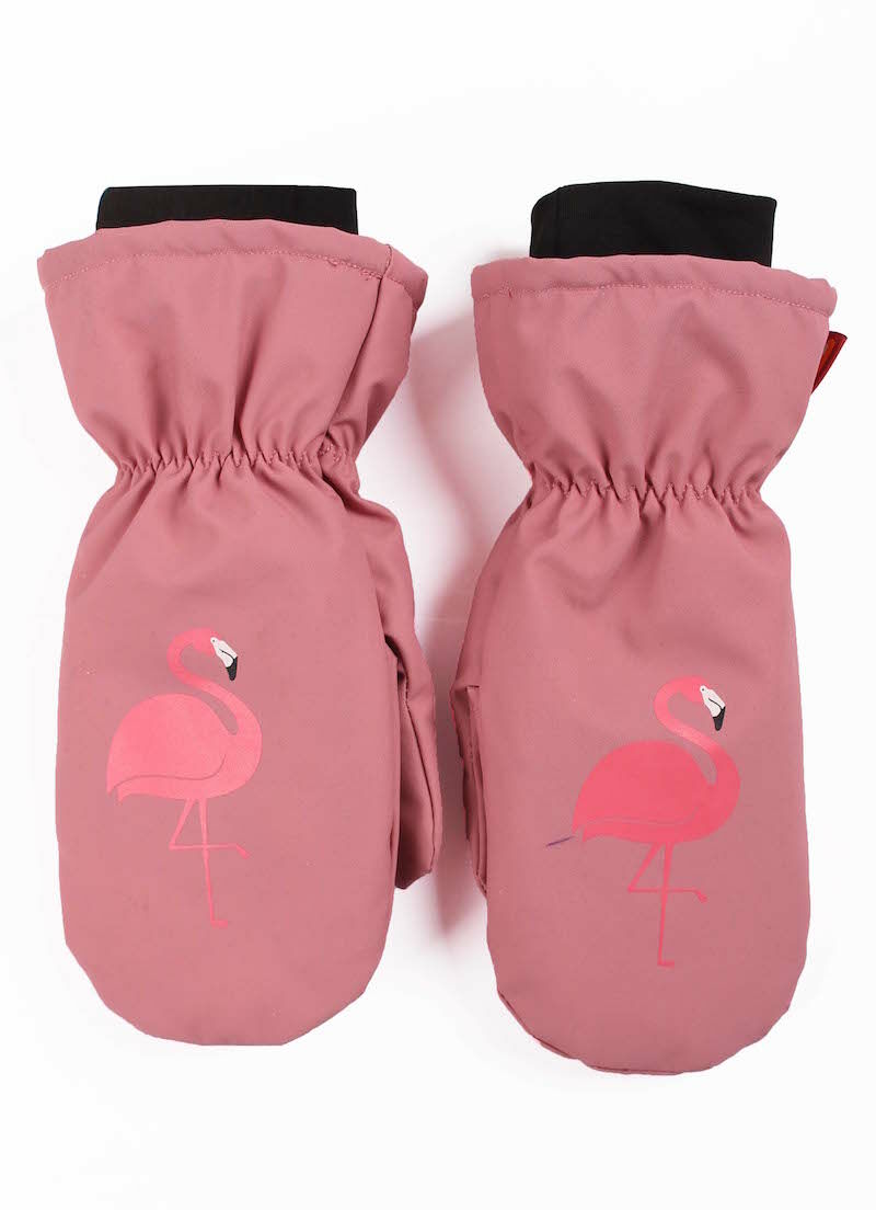 Dyrpaw Mittens Warm Rose FLAMINGO