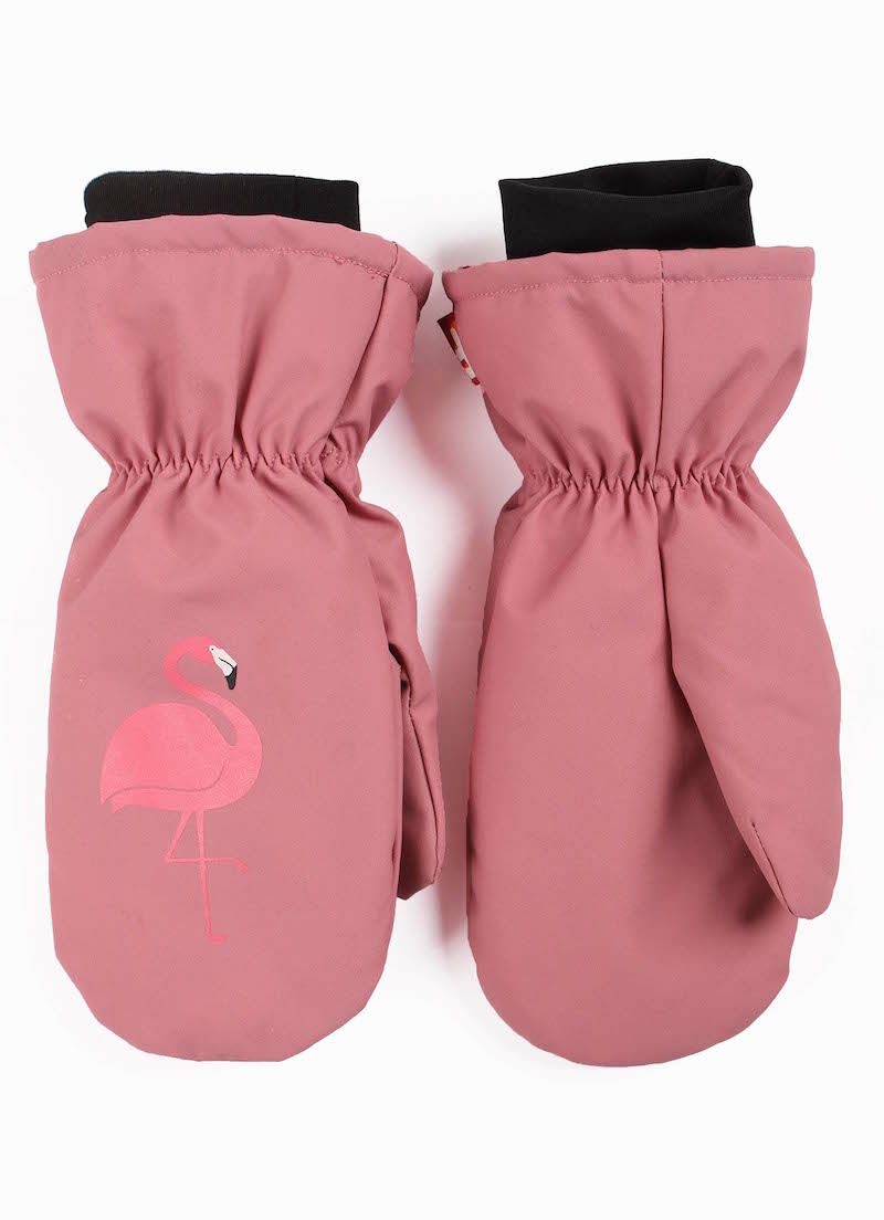 Dyrpaw Mittens Warm Rose FLAMINGO