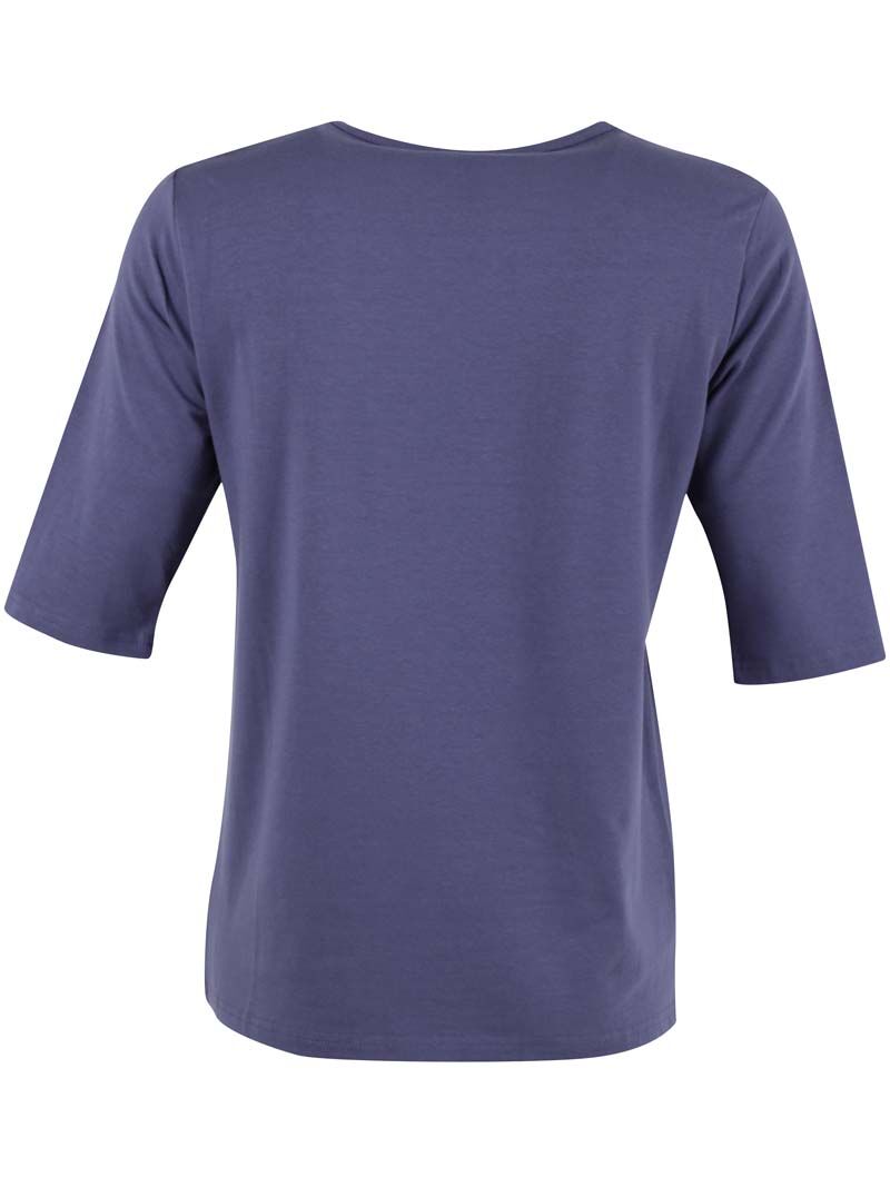 Danemanna Modal Tee Grey Marine