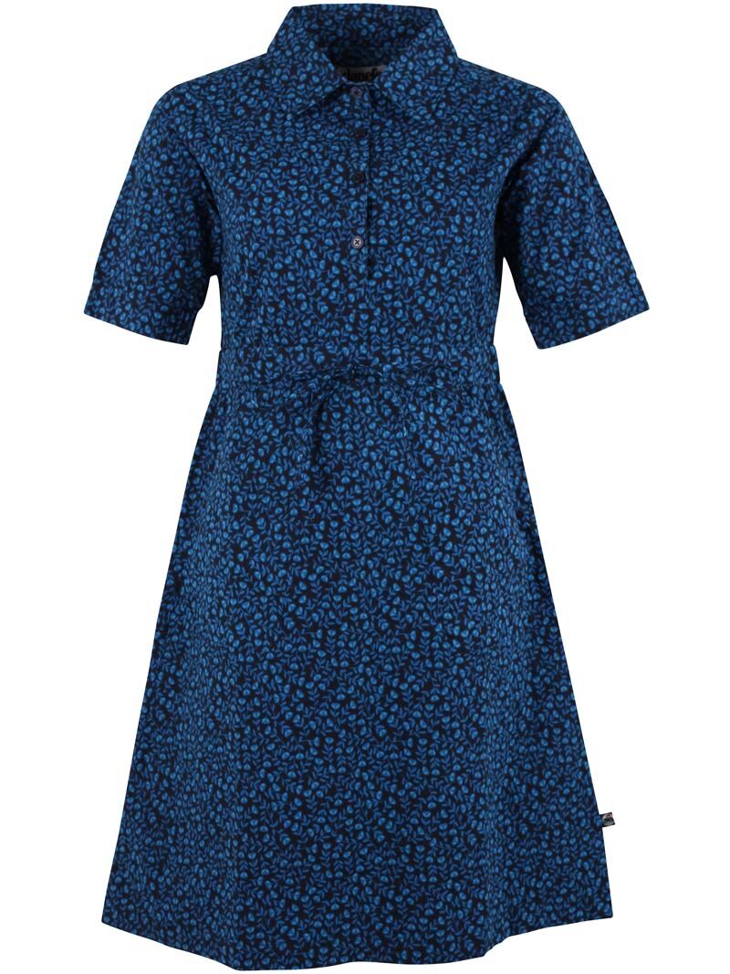 Danesusanne Poplin Dress Dusty blue FLEURIE