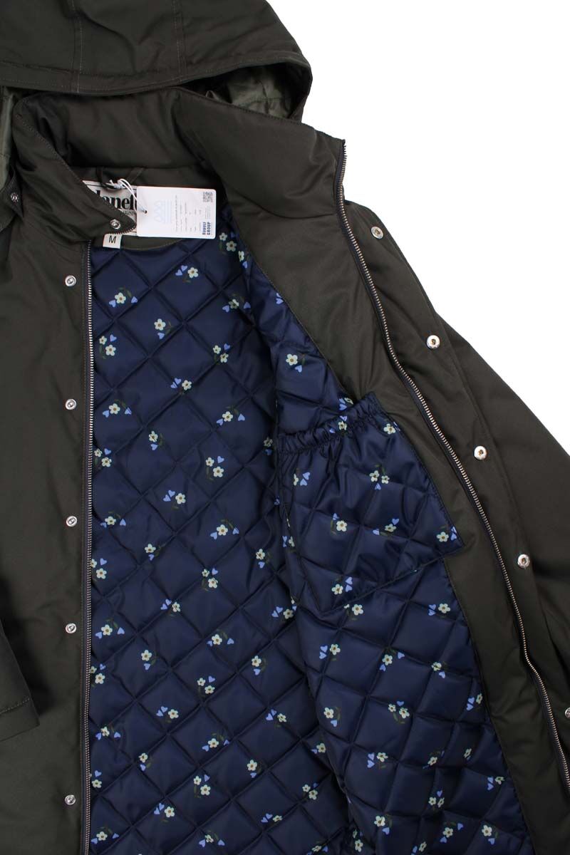 Danemargrethe Winter Coat Dark Army