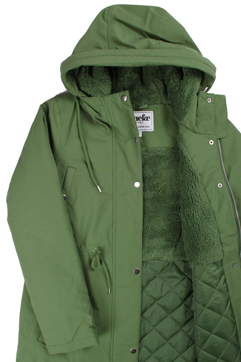 Danenora Winter Parka Fall Jungle