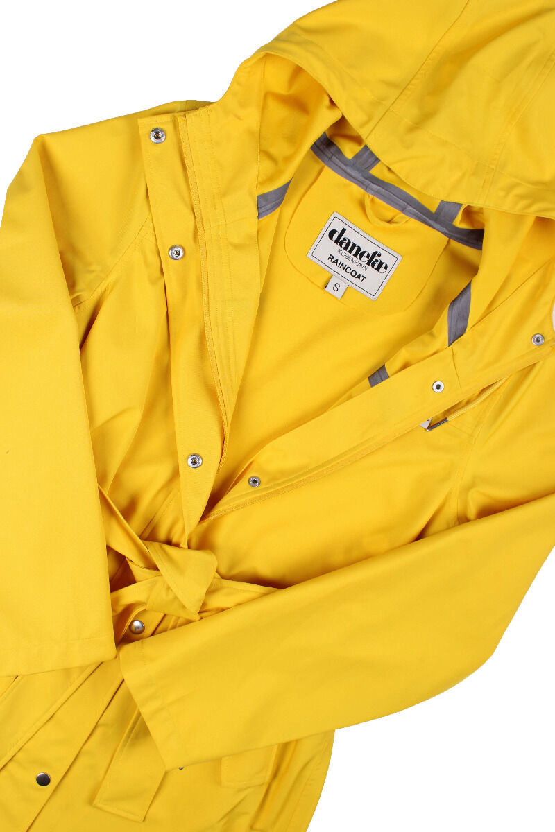 Danerainlover Raincoat Dark Yellow