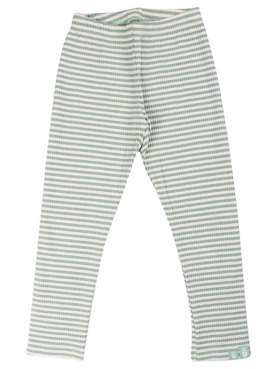ESS - ORGANIC Danesirup Leggings Dry Sage/Chalk