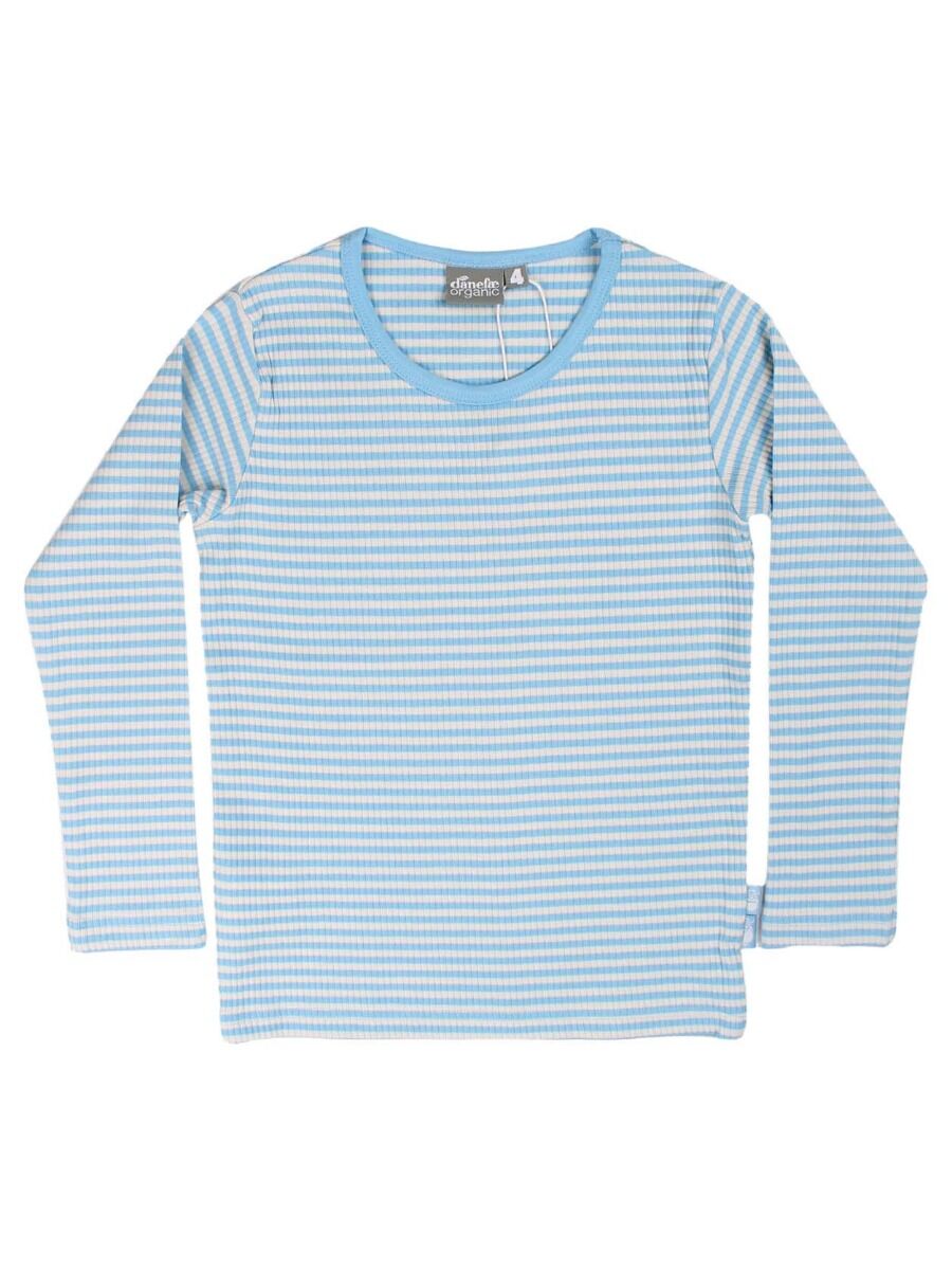 ESS - ORGANIC Danelemonade LS Baby blue/chalk