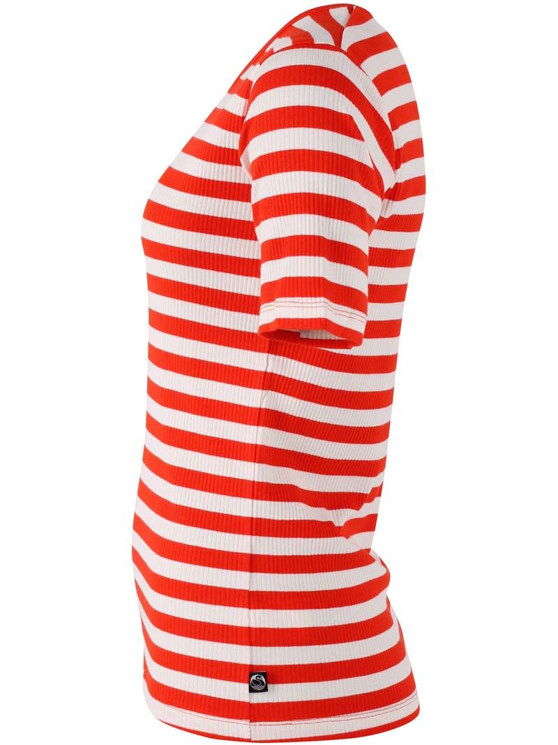 ESS - Danefriend Tee Bright Red/Chalk
