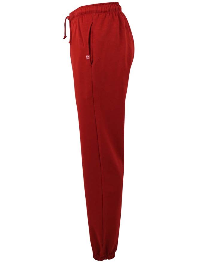 ESS - ORGANIC Danedetox Sweatpants  Dk Rust