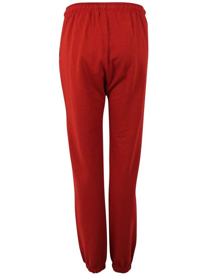 ESS - ORGANIC Danedetox Sweatpants  Dk Rust