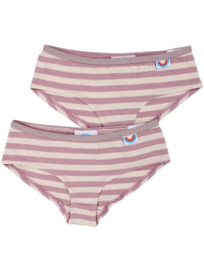 BIFROST - 2Pak Underwear Girls Cold Rose/Chalk