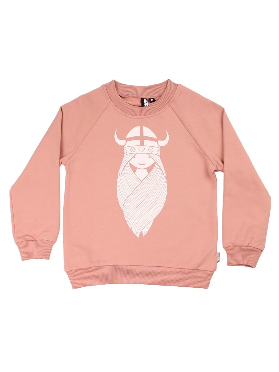Sweatshirt til børn med vikingen Freja