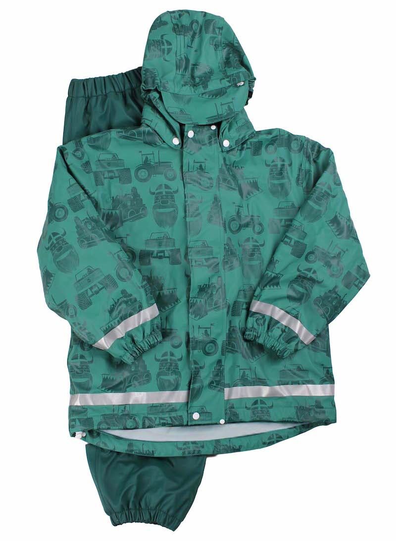 Danekarl Rain Set Teal/Dk Teal