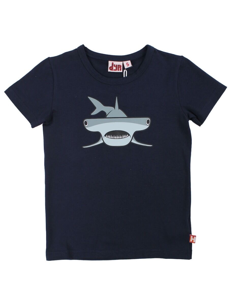 T-shirt med Hammerhaj til børn