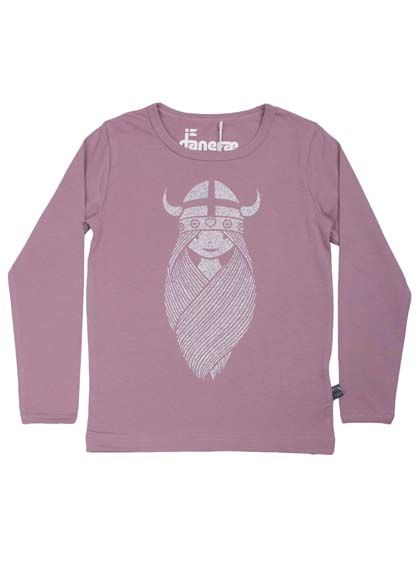 Danenorthpole Tee Grey Lila FREJA