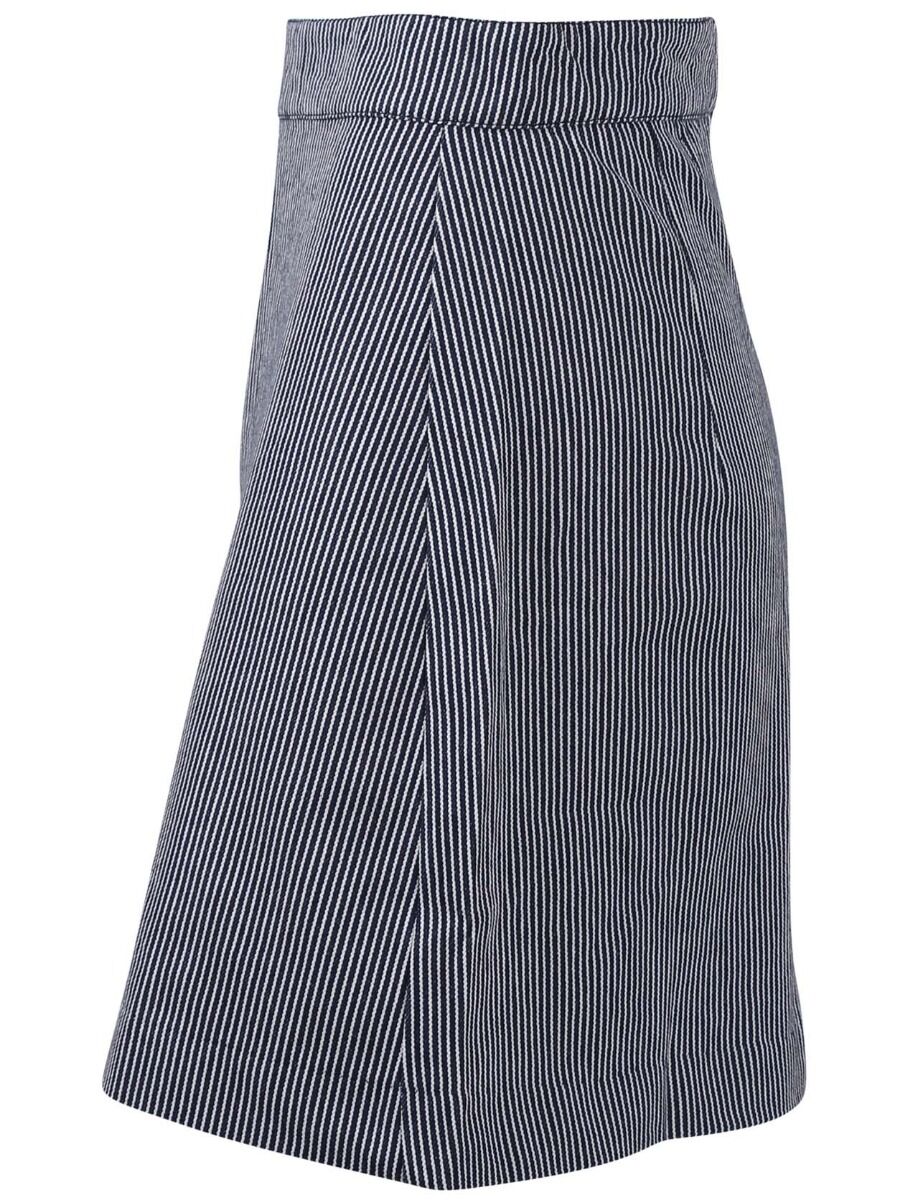 Danelondon Denim skirt Milkboy Stripe
