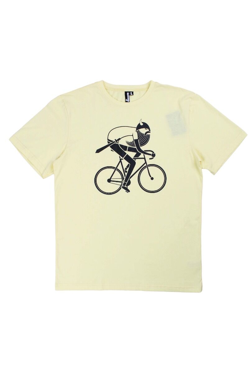 Mande Tee Pale Yellow VELOVIKING MJ