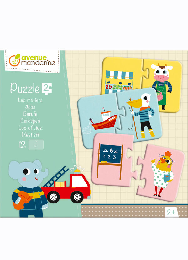 Avenue M Puzzle 2 Pcs Jobs