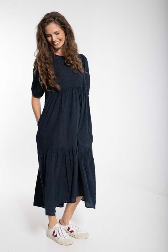 Danejuli Dress Dusty Navy