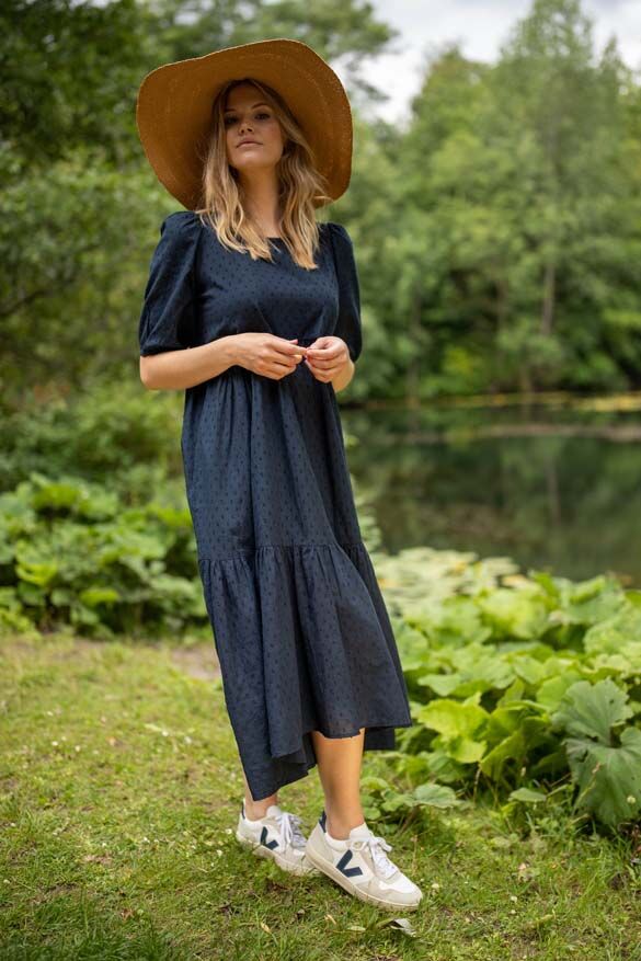 Danejuli Dress Dusty Navy