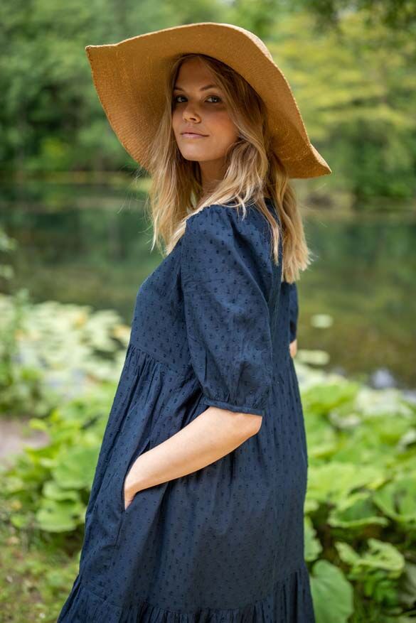 Danejuli Dress Dusty Navy