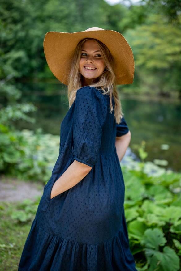 Danejuli Dress Dusty Navy