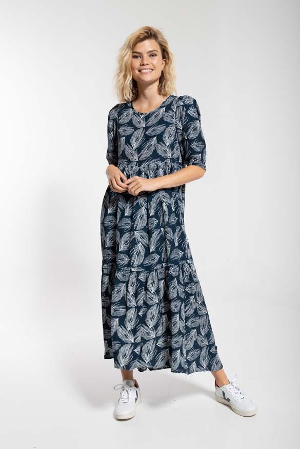 Danejuli Dress Dusty navy/chalk PALMA