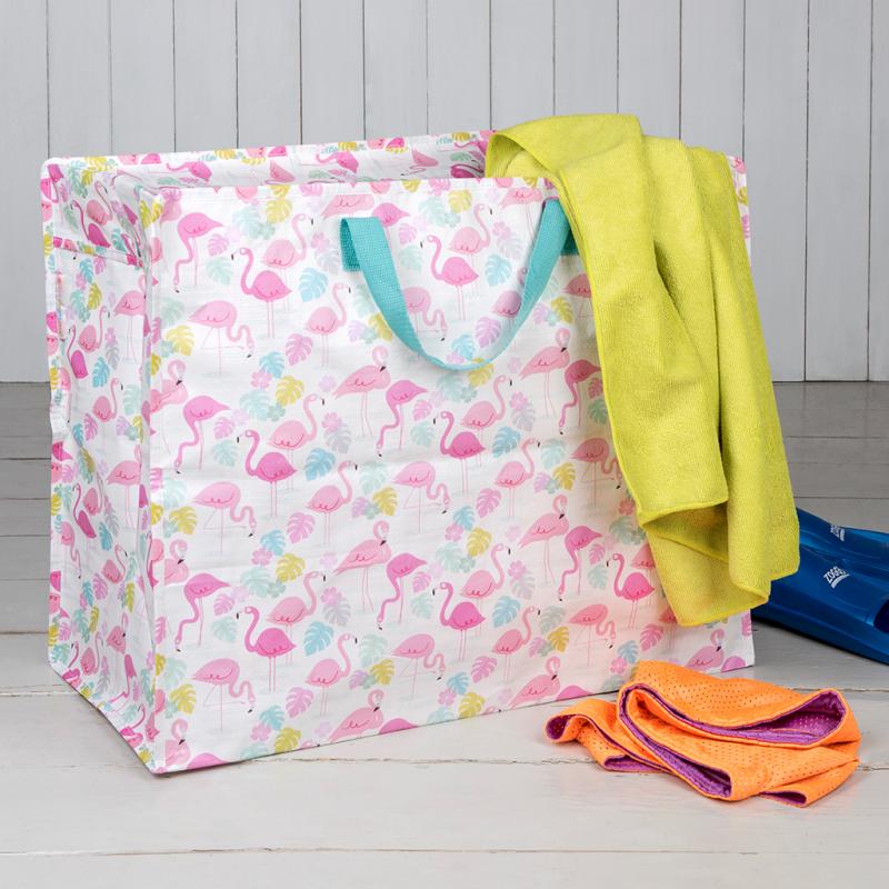 RL Storage Bag Jumbo Flamingo Bay