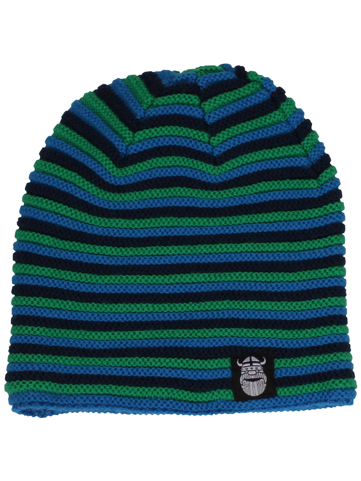 Kaptajn Kid Beanie Navy/Green/Electric Blue