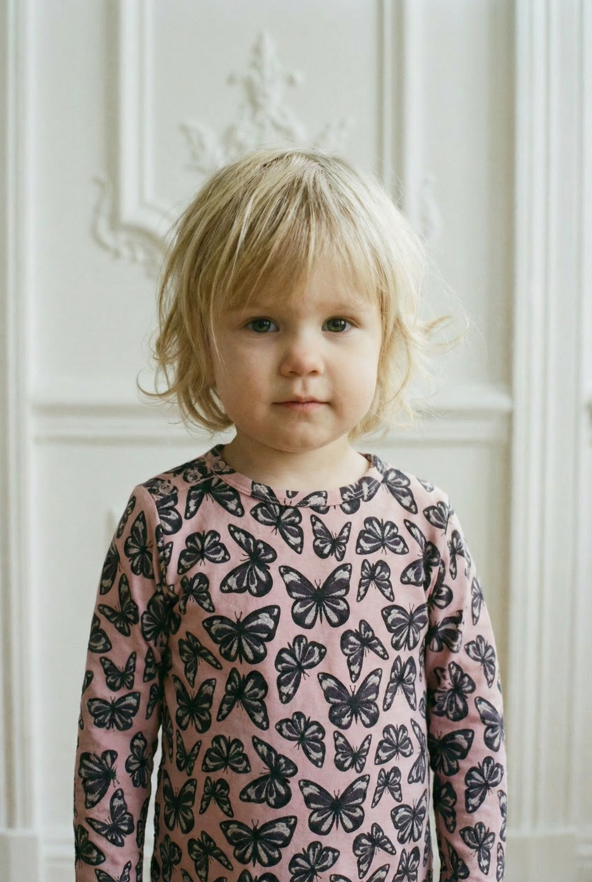 Dyrcritter Baby T Vintage Rose FLUTTER AOP