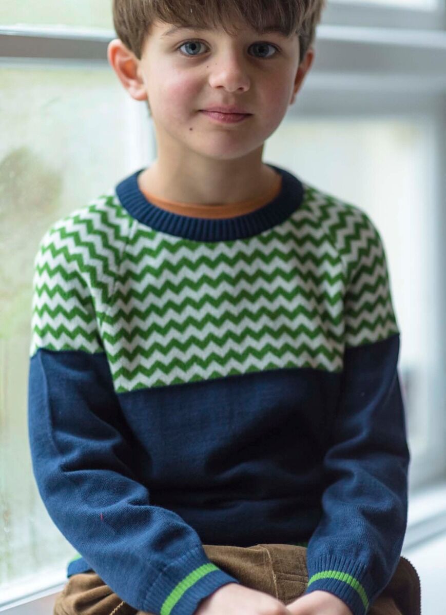 Strik sweater til børn
