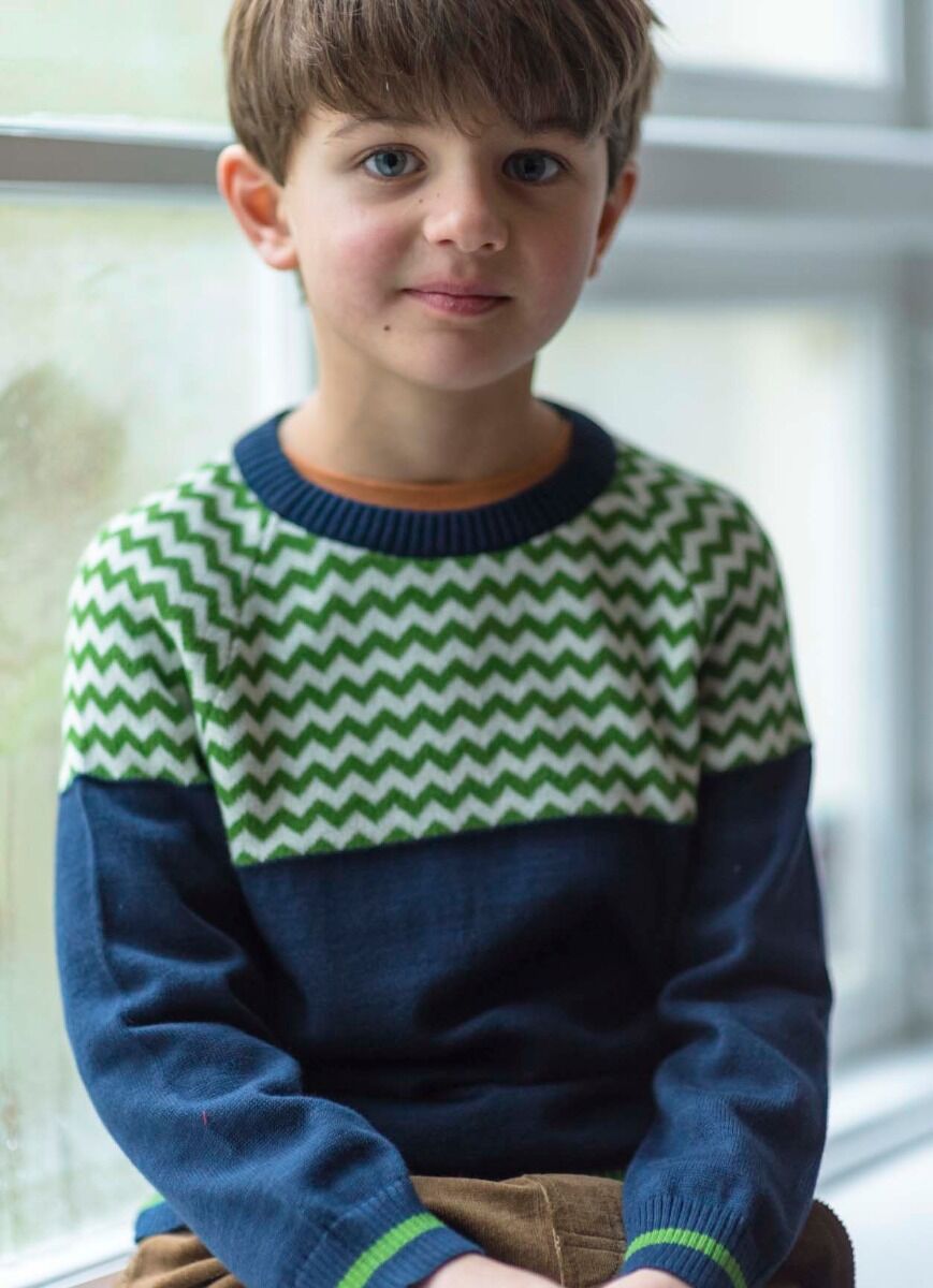 Strik sweater til børn