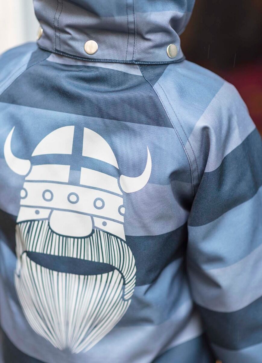 Vinterjakke til børn med viking