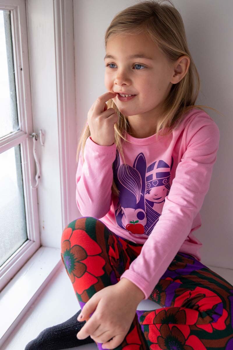 Danebasic Longsleeve Lovely Rose IDUNN