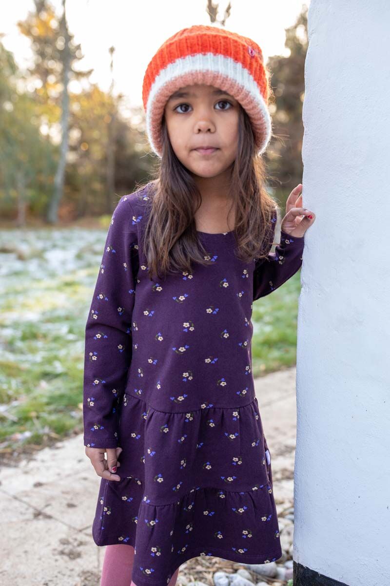 Danemiva Dress Grey Viola MINIFLOWER