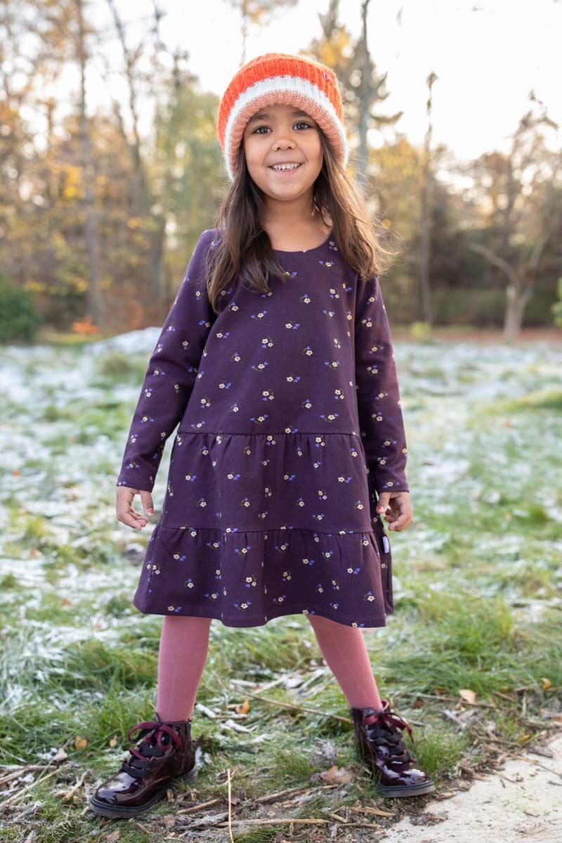 Danemiva Dress Grey Viola MINIFLOWER