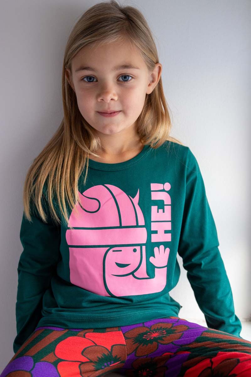 Danebasic Longsleeve Dark Duck HEJ FREJ