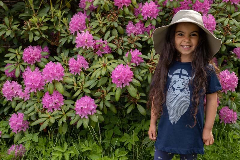 ORGANIC - Danebasic SS Dk Navy FREJA