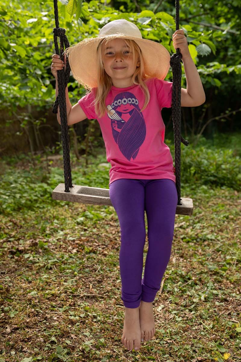 ORGANIC - Danebasic SS Super Pink LILL MISS LOVER