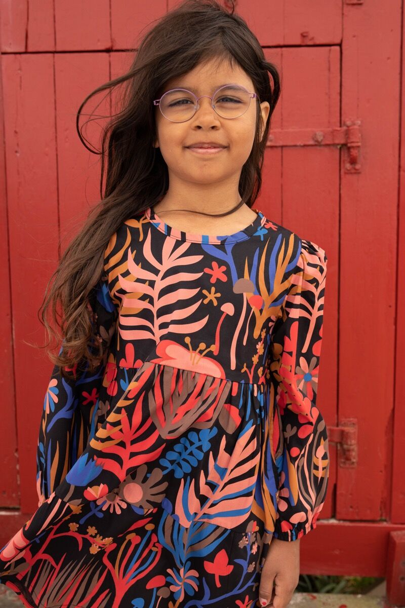 ORGANIC - Danekonfekt Dress Black WALKABOUT