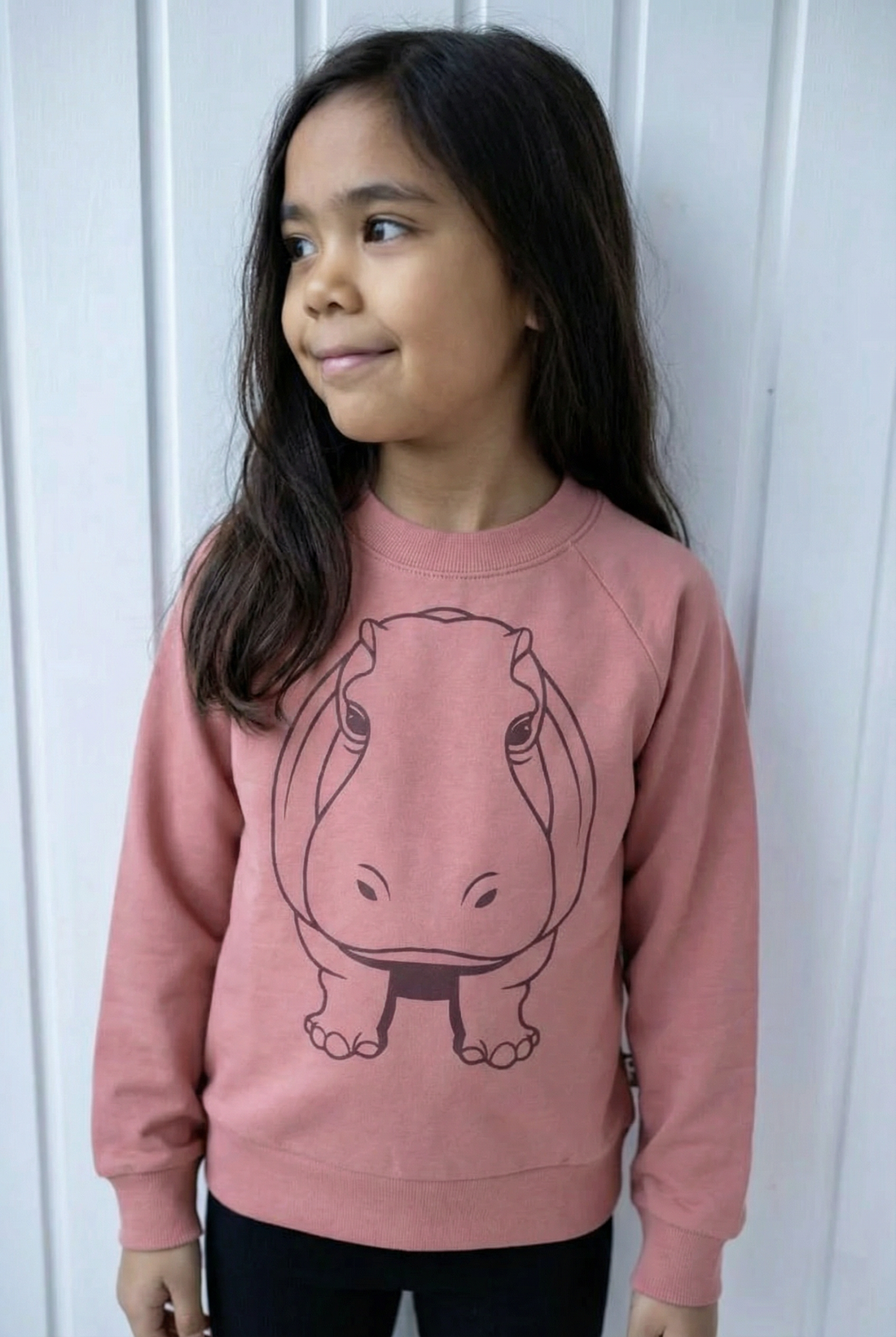 Dyrbellow Sweat Antique Rose OUTLINE FLODHEST