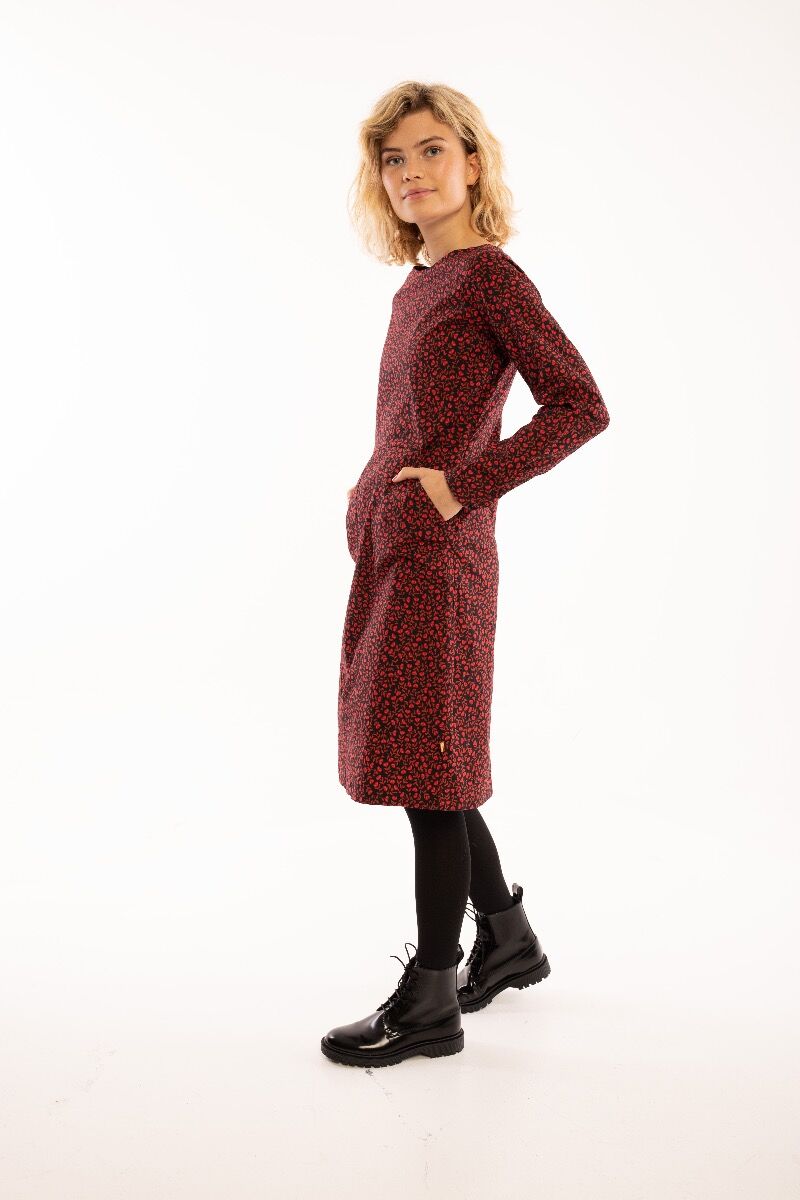 Daneleonora Dress Black/Pink FLEURIE