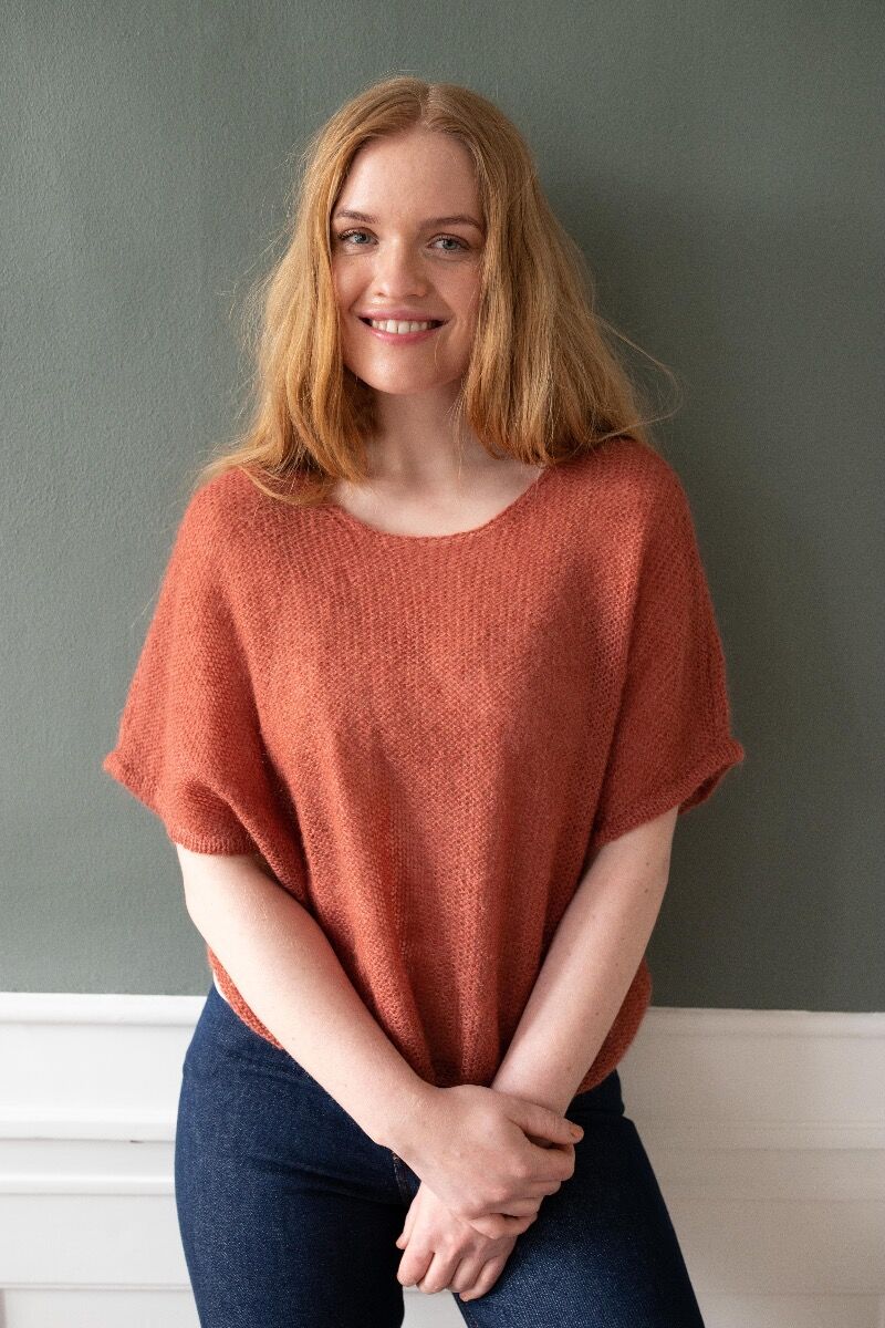Liberty Sweater Rose Tile
